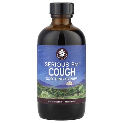 Serious PM™ успокаивающий сироп от кашля, 4 fl oz (120 ml)