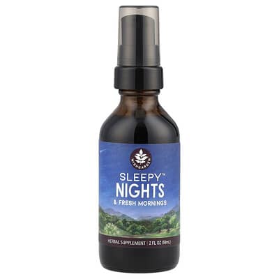 WishGarden Herbs Sleepy™ Nights & Fresh Mornings, 2 fl oz (59 ml)