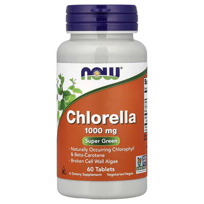 Chlorella, 60 таблеток (1,000 mg на таблетку)