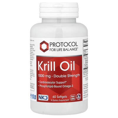 Маслянка Krill Oil, 60 Softgels (1,000 mg per Softgel)