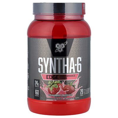Смесь для приготовления протеинового напитка Syntha-6® Edge, Strawberry Milkshake, 2.34 lb (1.06 kg)