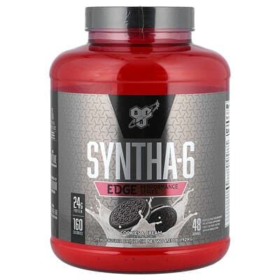 BSN Syntha-6® Edge, протеиновый напиток, Cookies & Cream, 4.23 lb (1.92 kg)