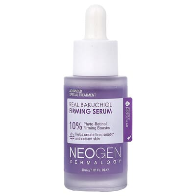Освежающая укрепляющая сыворотка с бакучиолом Real Bakuchiol, 30 ml