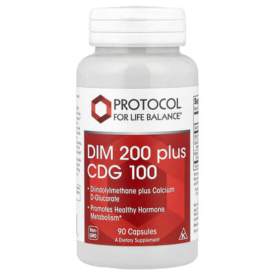 Protocol for Life Balance DIM 200 Plus CDG 100, 90 капсул
