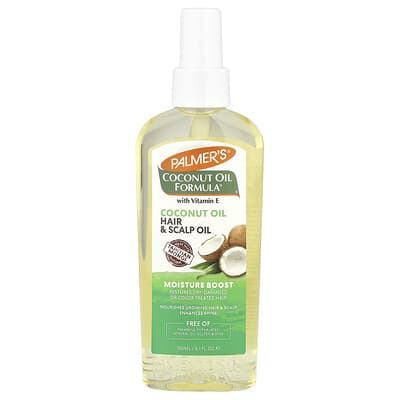 Coconut Oil Formula® with Vitamin E, Moisture Boost, Hair & Scalp Oil, 5.1 fl oz (150 ml)