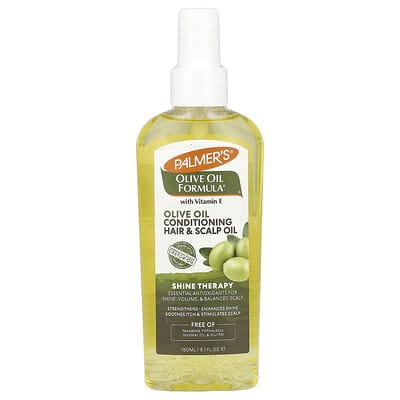 Olive Oil Formula® with Vitamin E, Conditioning Hair & Scalp Oil, Shine Therapy, 5.1 fl oz (150 ml)