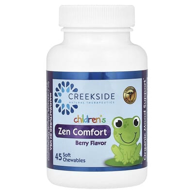 Creekside Natural Therapeutics Детские жевательные капсулы Zen Comfort, Berry