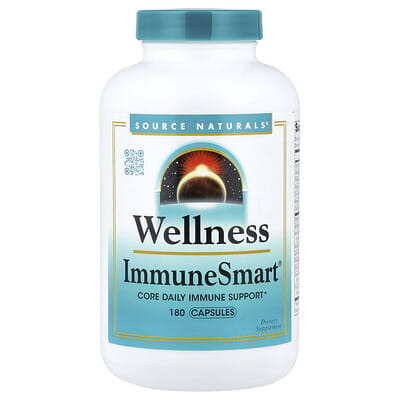 Source Naturals Wellness, ImmuneSmart®, 180 капсул