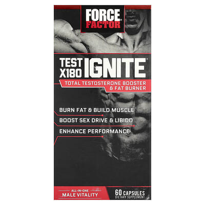 Test X180 Ignite®, 60 капсул