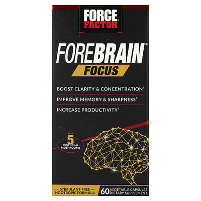 Forebrain® Focus, 60 растительных капсул