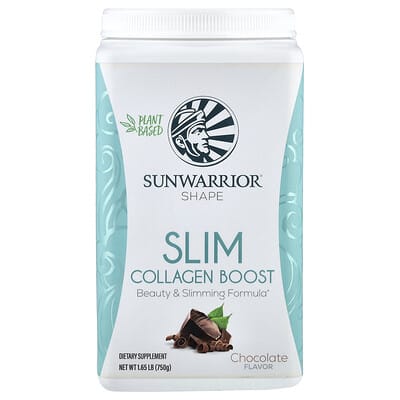 Sunwarrior Shape, Slim Collagen Boost™, Chocolate, 750 г