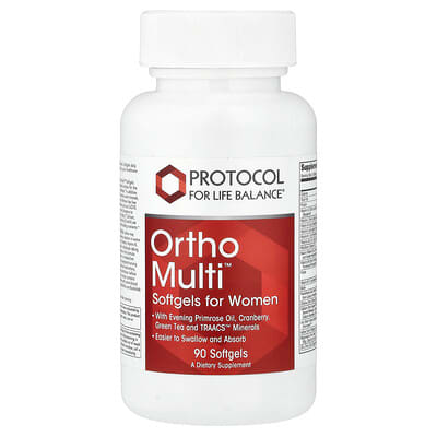 Ortho Multi™ мягкие капсулы для женщин 90 шт