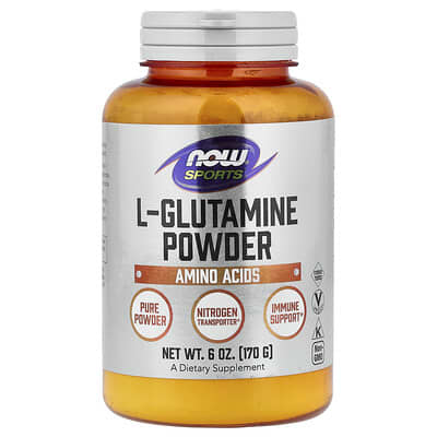 Порошок L-Glutamine для спорта, 6 oz (170 g)
