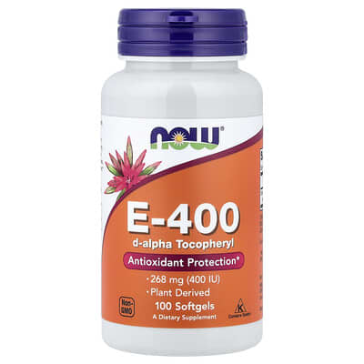 E-400, 268 mg (400 IU), 100 Softgels