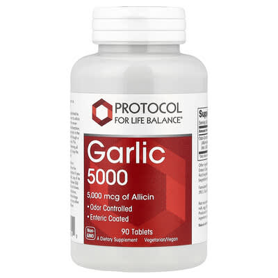 Garlic 5000, 5,000 mcg, 90 таблеток