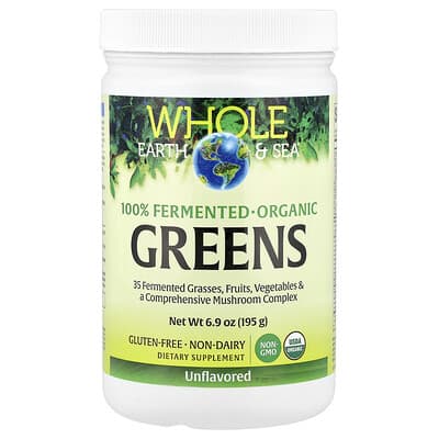Органические суперфуды Whole Earth & Sea®, Unflavored, 6.9 oz