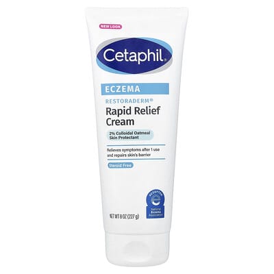 Eczema, Restoraderm® Rapid Relief Cream, 8 oz (227 g)