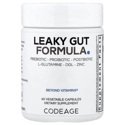 Leaky Gut Formula, 60 растительных капсул