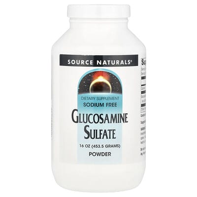 Source Naturals Glucosamine Sulfate Powder Sodium Free 16 oz