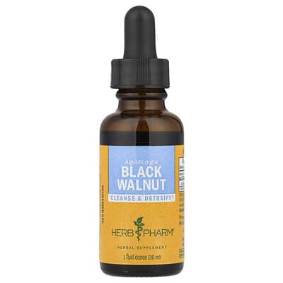 Экстракт черного ореха Black Walnut, 1 fl oz (30 ml)