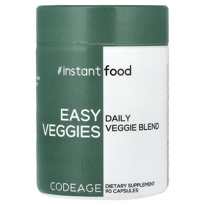 Instant Food Easy Veggies Daily Veggie Blend, 90 капсул
