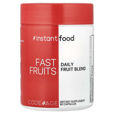 Instant Food, Fast Fruits, Daily Fruit Blend, 90 капсул