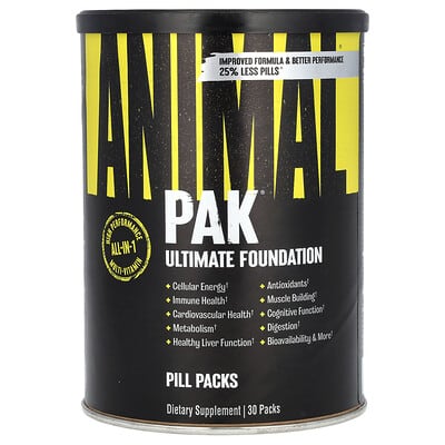 PAK®, Ultimate Foundation, 30 упаковок