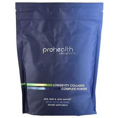 ProHealth Longevity Коллаген в порошке Complete, без вкуса, 24.3 oz (690 g)
