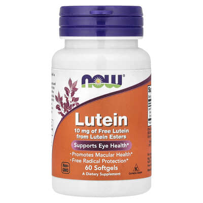 Lutein, 10 mg, 60 Softgels