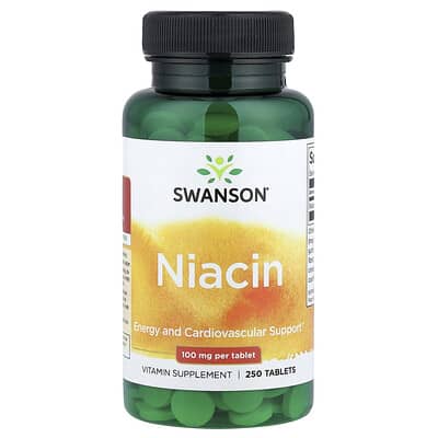 Niacin, 100 mg, 250 Tablets