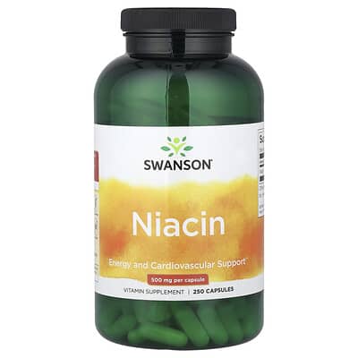 Ниацин, 500 mg, 250 капсул