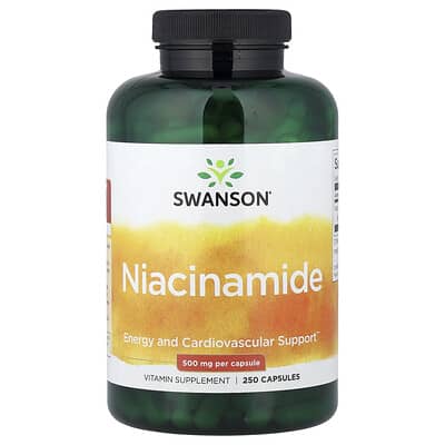 Ниацинамид, 500 mg, 250 капсул