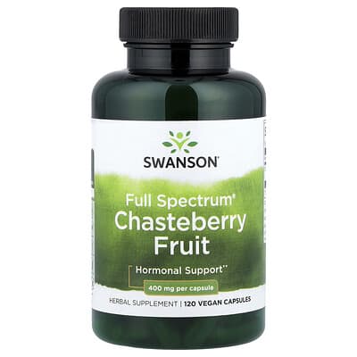 Full Spectrum® Chasteberry Fruit, 400 mg, 120 веганских капсул