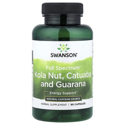 Full Spectrum® Kola Nut, Catuaba and Guarana, 90 капсул