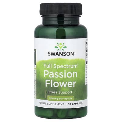 Passion Flower Full Spectrum®, 500 mg, 60 капсул