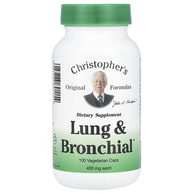 Lung & Bronchial, 100 вегетарианских капсул