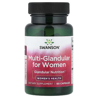 Multi-Glandular for Women, 60 Capsules