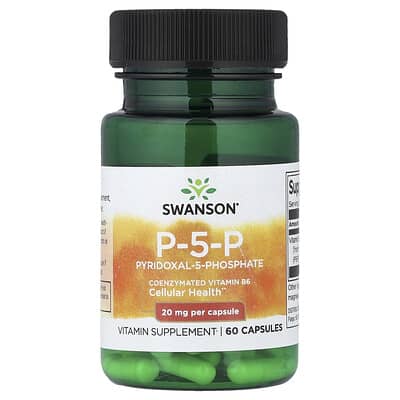 P-5-P, 20 mg, 60 капсул