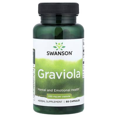 Graviola, 530 mg, 60 Capsules