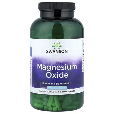 Оксид магния, 200 mg, 500 капсул