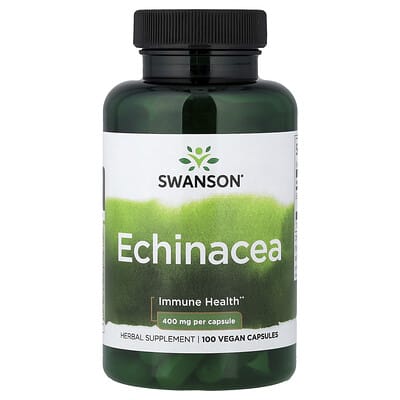 Эхинацея, 400 mg, 100 веганских капсул