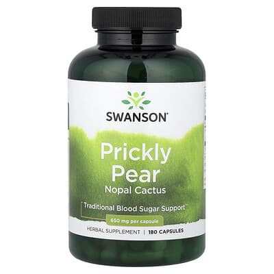Кактус Prickly Pear Nopal, 180 капсул (650 mg Per capsule)