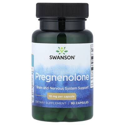 Pregnenolone, 10 mg, 90 капсул