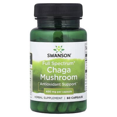 Full Spectrum® гриб чага, 400 mg, 60 капсул