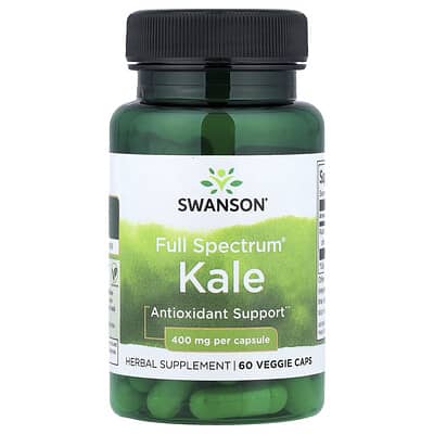 Full Spectrum® Kale, 400 mg, 60 вегетарианских капсул