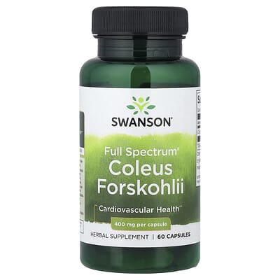 Full Spectrum® Coleus Forskohlii, 400 mg, 60 капсул