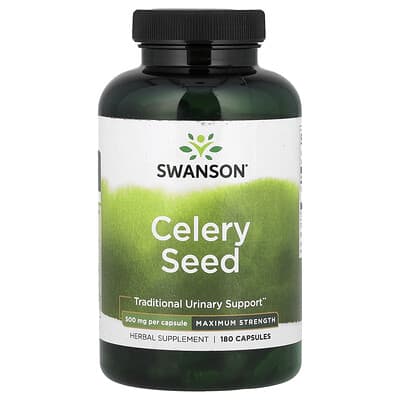 Семена сельдерея, 500 mg, 180 капсул
