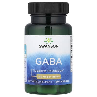 Gaba, 250 mg, 60 капсул