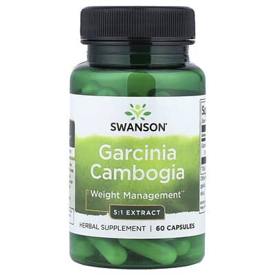Garcinia Cambogia 5:1 Extract, 60 капсул (80 mg на капсулу)