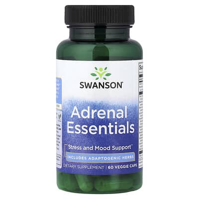 Adrenal Essentials, 60 вегетарианских капсул
